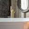 Kibi Cube Floor Mount Tub Filler With Hand Shower - Brushed Gold KTF302BG - alternate 10